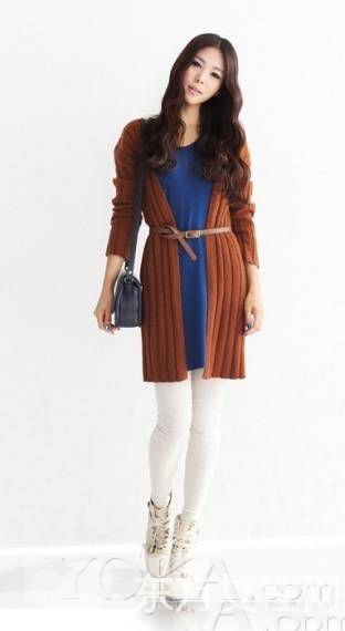 开衫毛衣怎么搭配好看 巧妙混搭风就是这么美