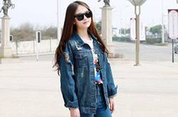 春季穿衣最佳拍档 时尚t恤+薄外套时尚又减龄