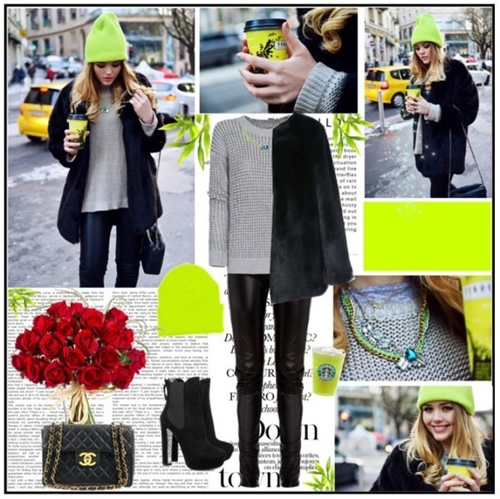 看冬季时尚潮人服装打扮 让你也成为最抢镜的时尚潮人