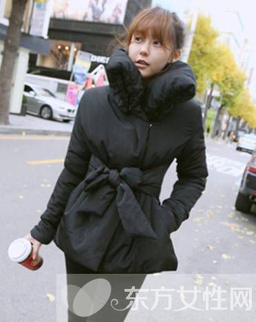 中长款棉衣外套这样搭 让你立马变身街头潮人