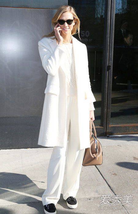 下雪天穿什么最好看 白色冬装正当道