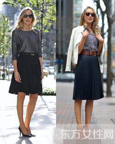 夏季半身长裙怎么搭配好看 时尚变修长瞬间女神范