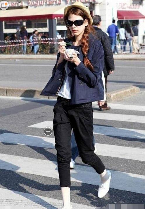 欧美街拍英伦风搭配 纽约街头的最美风景