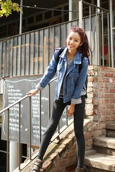 小个子女生秋装搭配 混搭风格随心所欲