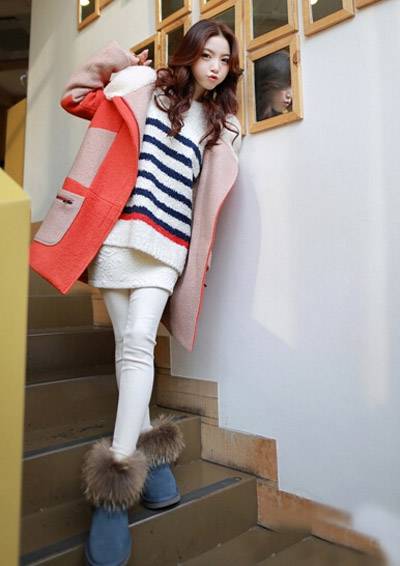 裙装打底裤也能穿出潮流范 不信就来看看