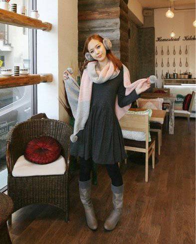 围巾怎么系好看 5种系法让你变身超萌妹子