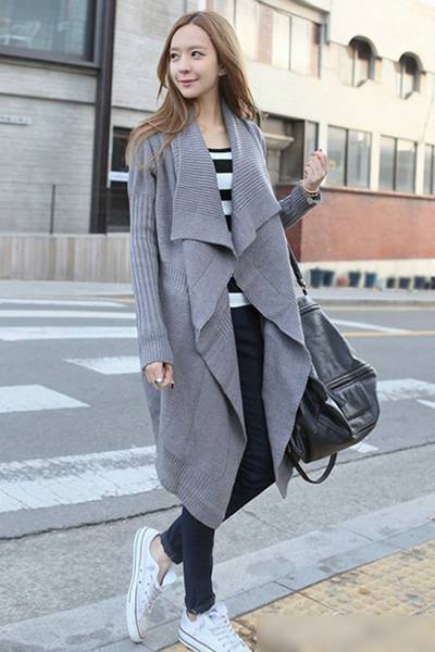 秋季毛衣最佳搭配 甜美气质就是怎么来的