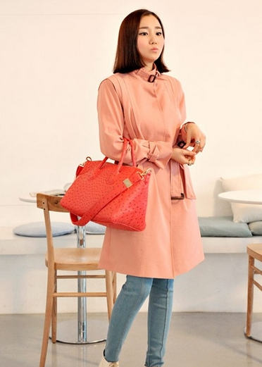 桔色风衣搭配技巧 风衣控千万别错过