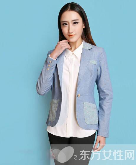 2016时尚春装小外套 简约修身小西装超显气质