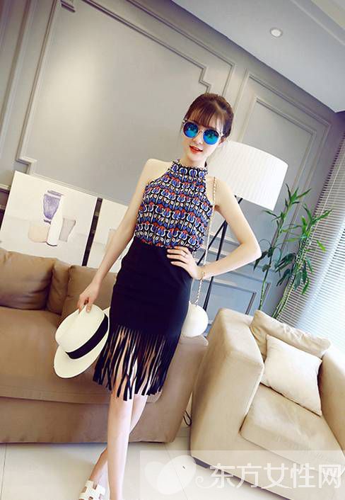 流苏裙到底有多美 她们穿给你看