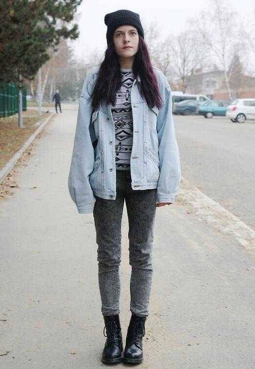 欧美街拍英伦风搭配 纽约街头的最美风景