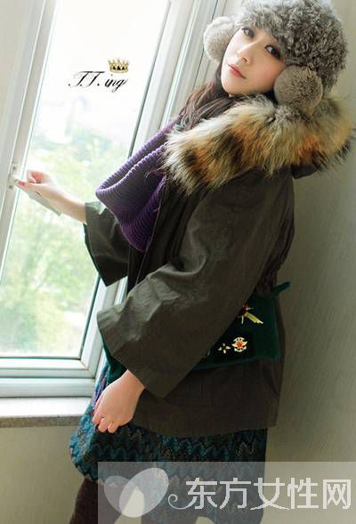 中长款棉衣外套这样搭 让你立马变身街头潮人