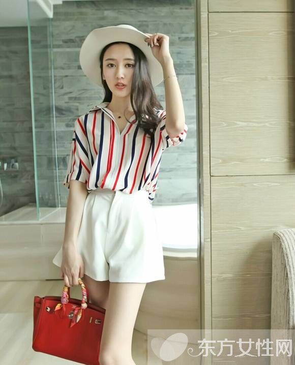 今夏最in条纹衬衫 这样搭吸睛率百分百