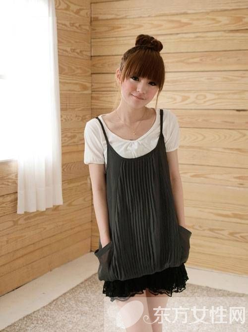 夏日蛋糕半身裤裙搭配 让你尽展超甜气质