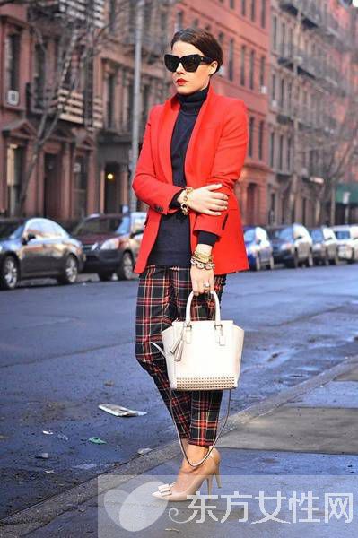 矮个子女生西装搭配法 时尚达人教你穿出女王范儿