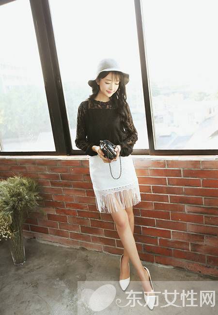 流苏裙到底有多美 她们穿给你看