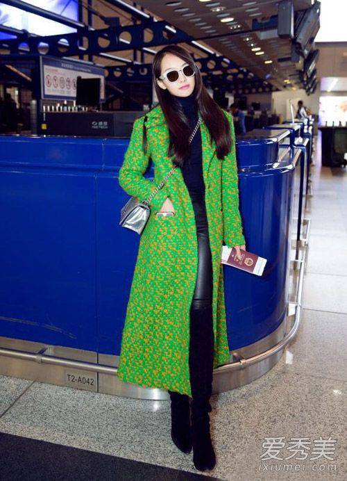 宋茜身材好又会穿 赶紧学她的早春穿衣经