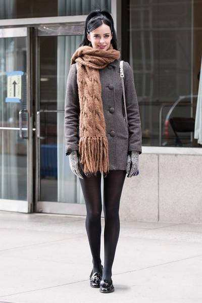 既时尚又保暖的冬季围巾搭配 赶紧get起来