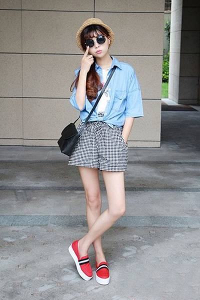 小个子女生秋装搭配 混搭风格随心所欲