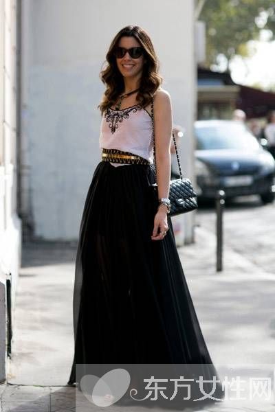 波西米亚风长裙搭配 让你尽显仙女范儿