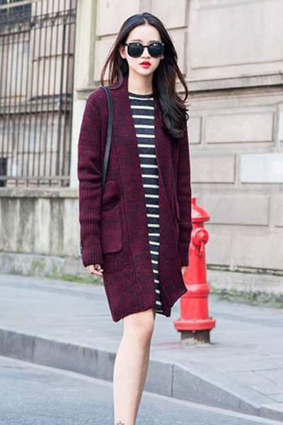 小个子女生秋装搭配 混搭风格随心所欲