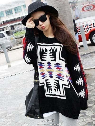 百搭长款毛衣外套 MM冬日必不可少的服饰单品