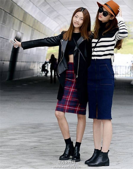  首尔时装周 时尚达人都这样穿