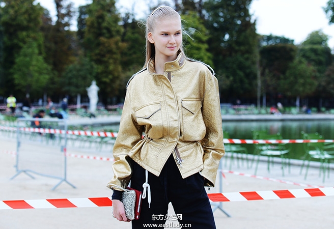 2014春夏巴黎时装周街拍集锦