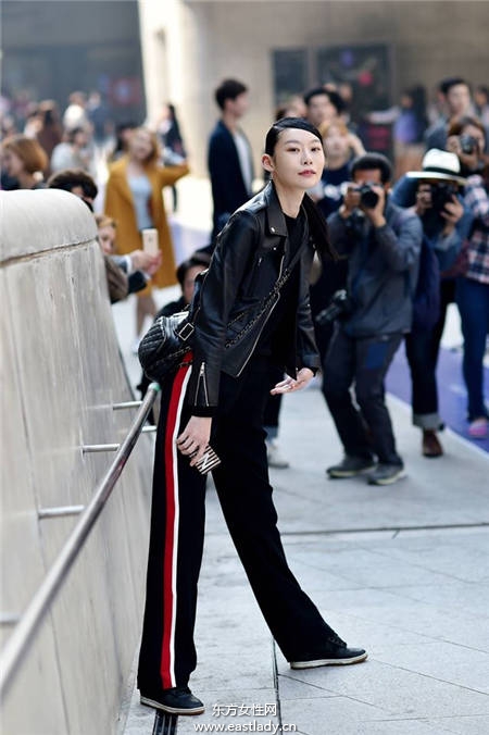  首尔时装周 时尚达人都这样穿