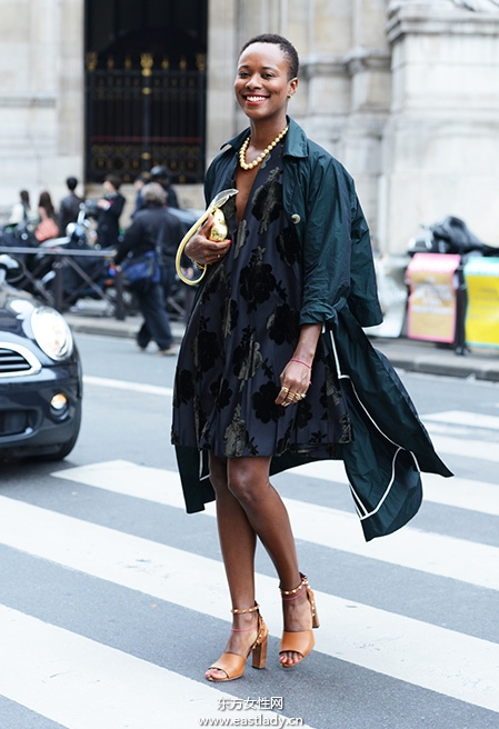 2014春夏巴黎时装周街拍集锦