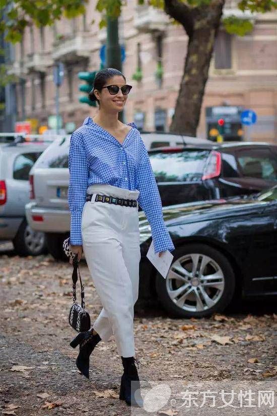 冬季粗跟短靴怎么搭 从他们身上学点搭配灵感