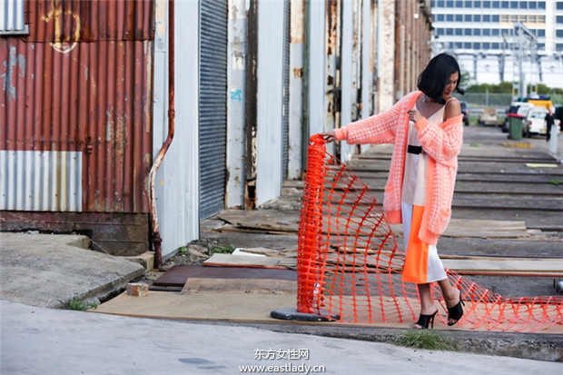 2014年澳大利亚悉尼时装周看时尚达人街拍秀