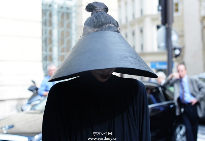 2014春夏巴黎时装周街拍集锦