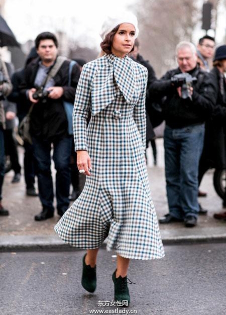 2014巴黎高定时装周欧美达人街拍秀