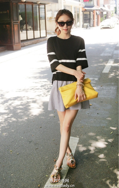 2013年6月25日中国内地街拍 短裙短裤MM最爱