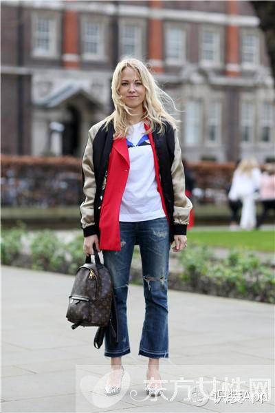 谁说时尚的人儿不怕冷 快看她们的两层外套穿搭法