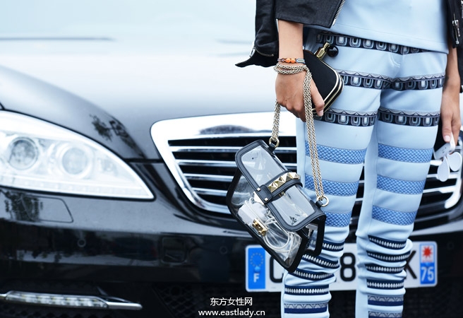 2014春夏巴黎时装周街拍集锦