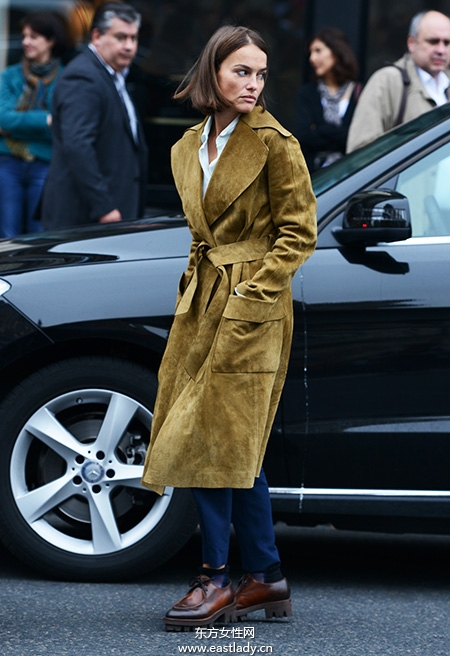 2014春夏巴黎时装周街拍集锦