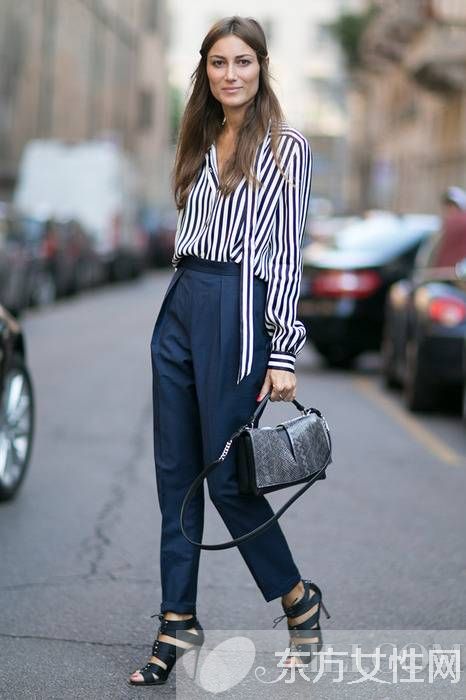办公室穿搭怎么才能穿的时髦 学学时尚街拍达人