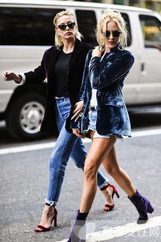 冬季粗跟短靴怎么搭 从他们身上学点搭配灵感