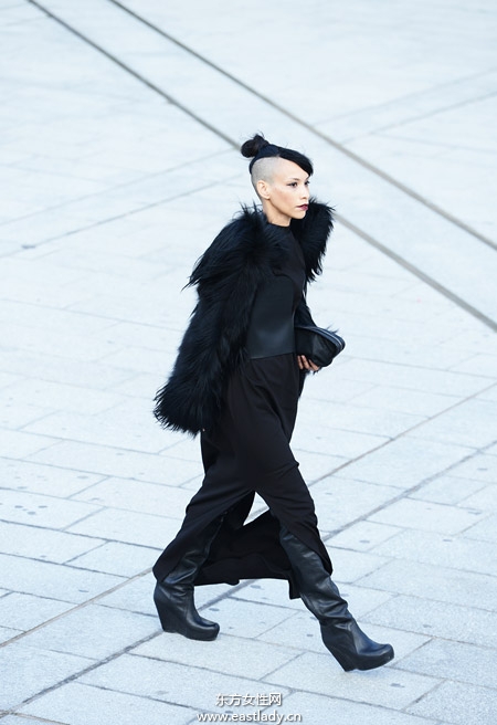 2014春夏巴黎时装周街拍集锦