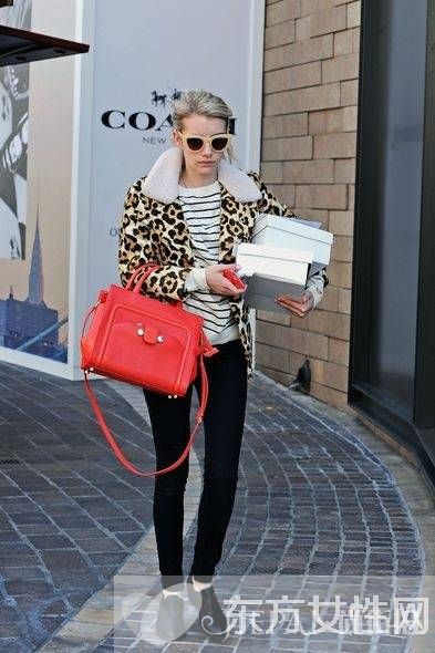 看名模潮人如何演绎豹纹时尚穿搭术