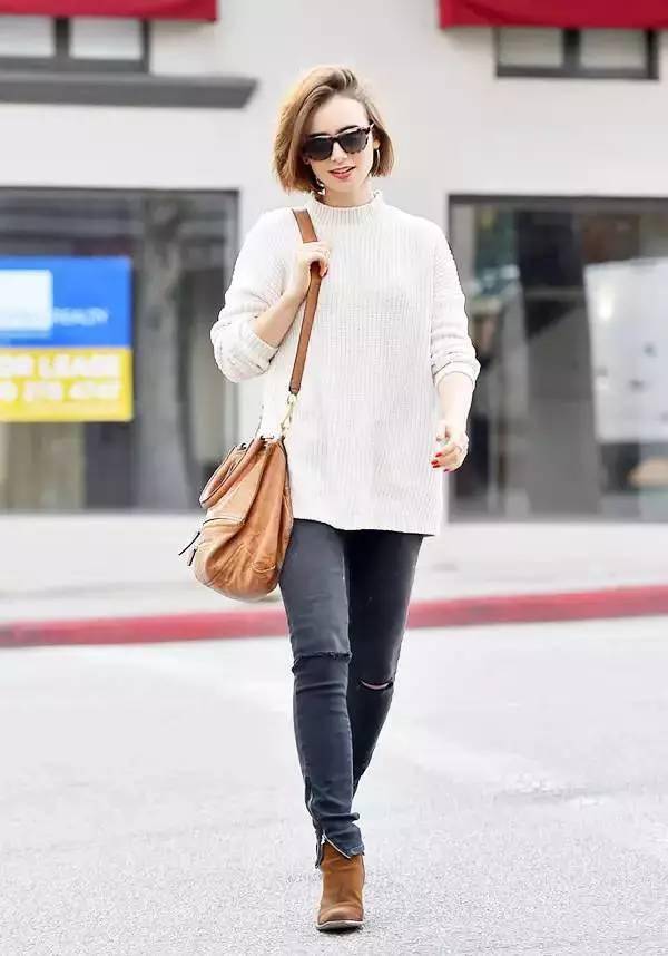 看时尚界名模街拍 教你如何穿好白色小清新