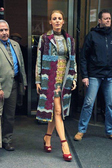 是时候转季 Blake Lively的10个秋冬时尚穿搭