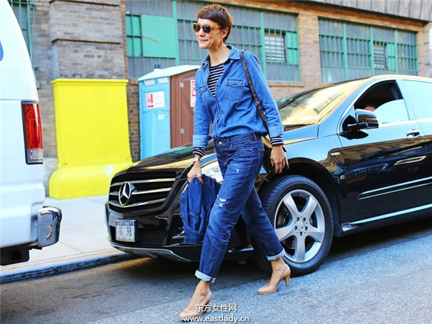 2013纽约时装周时尚达人街拍秀