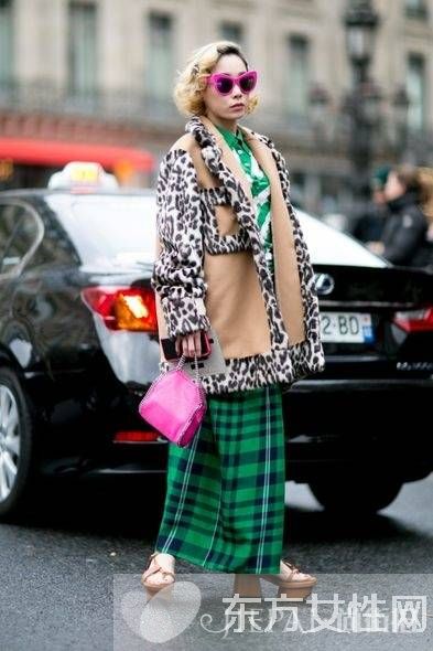 看名模潮人如何演绎豹纹时尚穿搭术