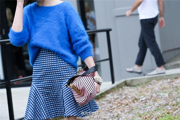 2014年澳大利亚悉尼时装周看时尚达人街拍秀