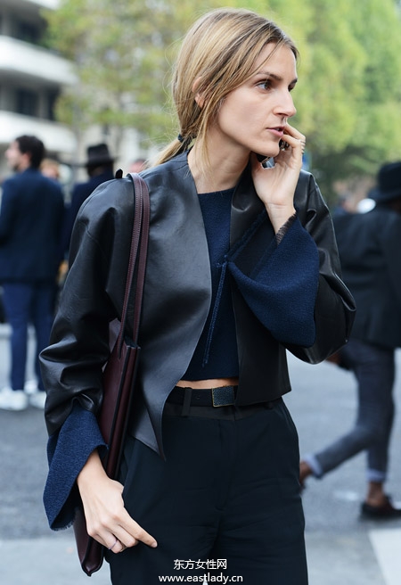 2014春夏巴黎时装周街拍集锦