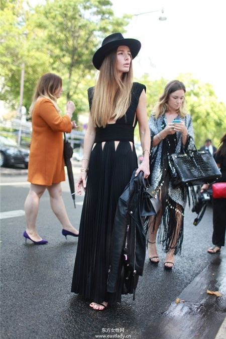 巴黎高定时装周2014年秋冬街拍集锦