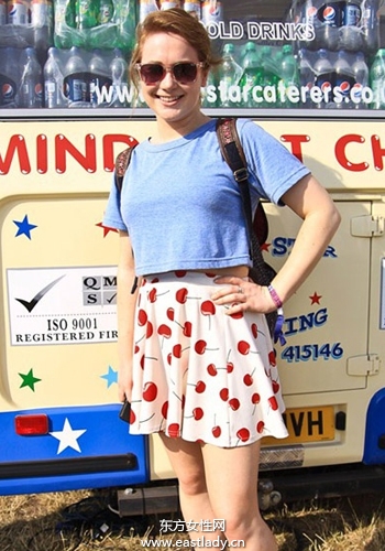 伦敦无线音乐节墨镜出街帅气十足